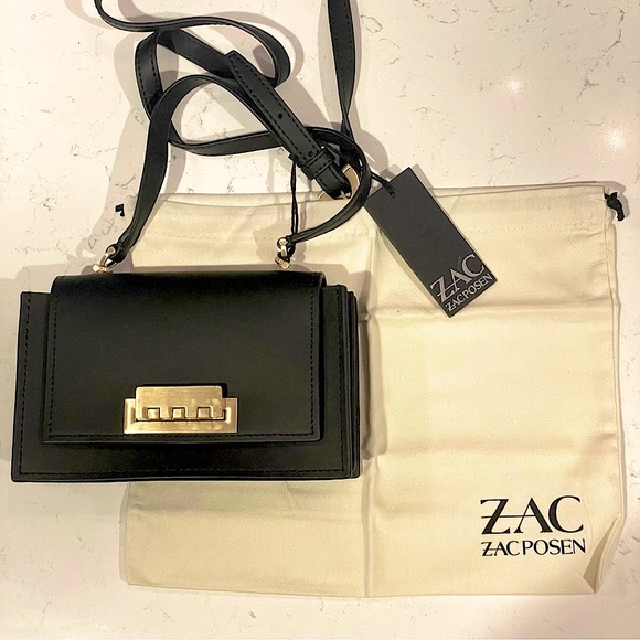 ZAC Zac Posen Handbags - NWT ZAC Zac Posen Earthette Mini Accordion Leather Crossbody Purse